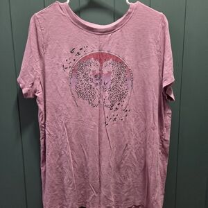 Torrid Pink Leopard Graphic Tee